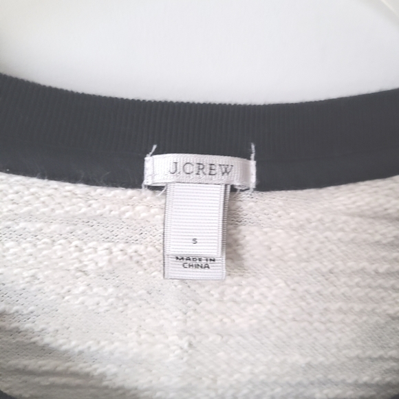 J. Crew Houndstooth Sweatshirt Size Small - Picture 6 of 7